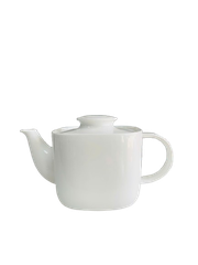Bình trà 1.25 L + nắp vuông Lys Trắng Ngà