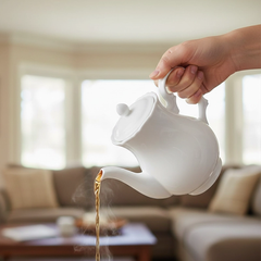 Bình trà 1.2 L + nắp - Tiệp - Trắng