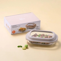 Hộp Thủy Tinh Có Nắp Simple Cook Locknlock 1.6L - LNG483