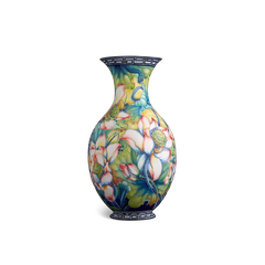 Bình hoa 41 cm - Sen Cobalt Đỏ - Bình Hoa - Trang Trí