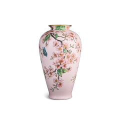 Bình hoa 40 cm - Bằng Lăng Tím & Chim
