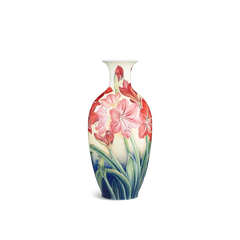 Bình hoa 42 cm - Huệ Đỏ - Bình Hoa - Vẽ Tay