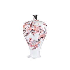 Bình hoa 41 cm - Hoa Đào - Bình Hoa - Trang Trí