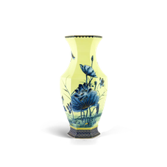 Bình hoa Lộc Phát 40 cm - Bình Hoa - Sen vàng nền vàng