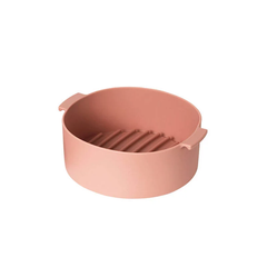 Khay Silicone Dành Cho Nồi Chiên Không Dầu Và Lò Vi Sóng, 210x185x70mm - 2 Màu (Xanh Dương, Hồng) - LocknLock - CKB003