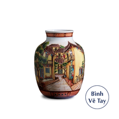 Bình hoa 26 cm - Phong Cảnh - Bình Hoa - Trang trí