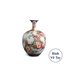 Bình hoa 30 cm - Hoa Đào - Bình Hoa - Trang trí
