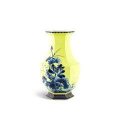 Bình hoa Lộc Phát 28 cm - Bình Hoa - Sen vàng nền vàng