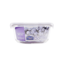 Hộp Thủy Tinh Chịu Nhiệt Ys Tròn 950Ml - Locknlock - LLG861
