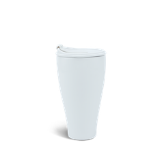 Ly sứ dưỡng sinh 0.48 L (K2) + nắp ống hút - Dưỡng Sinh - Trắng