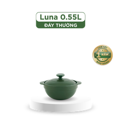 Nồi dưỡng sinh Luna 0.55L + nắp - Healthy Cook - Xanh Rêu