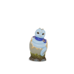 Tượng Rắn Phúc Thái 9.8 cm - Màu Xanh Dương