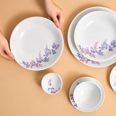 Bộ đồ ăn 9 sản phẩm - Daisy - Cỏ Tím
