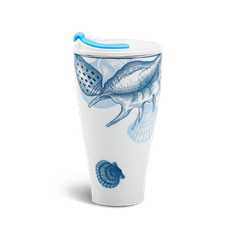 Ly sứ dưỡng sinh 0.48 L (K2) + nắp ống hút - Đại Dương