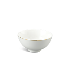 Chén cơm 11.5cm Jasmine Viền Chỉ Vàng