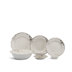Bộ đồ ăn 6 người 32 sản phẩm - Đài Các - Trang Trí Bạch Kim