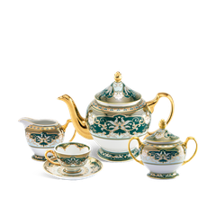 Bộ trà 1.3 L - Hoàng cung - Sen Ngọc Bích