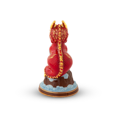 Tượng rồng Hảo Đức 13.5 cm - Màu Đỏ