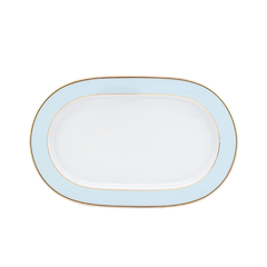 Dĩa oval 34 cm - Gastroline - Xanh Ngọc