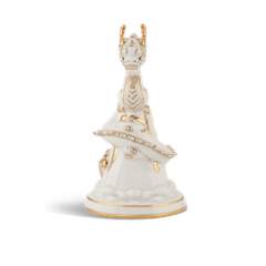 Tượng rồng Long Phù Đại Khánh 13.5 cm - Màu Trắng