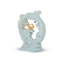 Tượng rồng Khải Đức 23.9 cm - Men Ngọc (bóng)