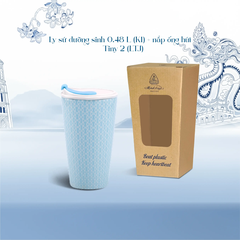 Ly sứ dưỡng sinh 0.48 L (K1) + nắp ống hút DUONGSINH Tiny 2 (LTJ) (214888LTJH)