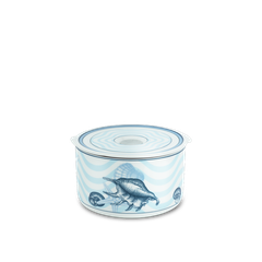 Hộp dưỡng sinh tròn đựng thực phẩm 15 cm + nắp (K) - Dưỡng Sinh - Đại Dương