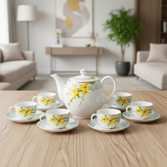 Bộ trà 0.8 L - Camellia - Hoa Mai