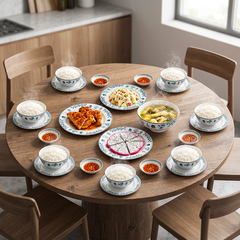 Bộ đồ ăn 22 sản phẩm - Jasmine - Tứ Quý