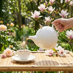 Bộ trà 0.7 L - Sen IFP - Chỉ Vàng