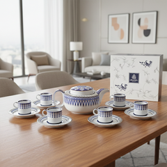 Bộ trà 0.38 L - Gastroline - Đồng Tâm Xanh Dương