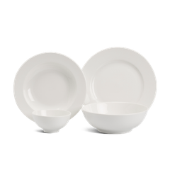 Bộ đồ ăn 9 sản phẩm - Jasmine IFP - Trắng Ngà