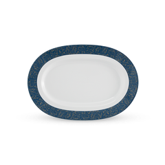 Dĩa Oval 32 cm - Camellia - Diệp Lục