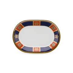 Dĩa oval 32 cm - Tulip - Trống Đồng