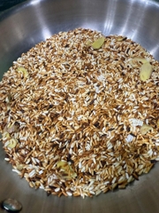 1kg gạo lứt rang gừng  dưỡng tỳ