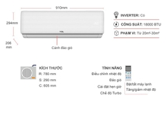 Máy Lạnh TCL 2 HP TAC-18CSD/XAB1I