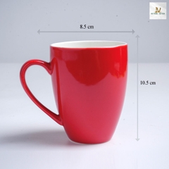 Cốc lotte quai điệu D8.5H10.5 cm