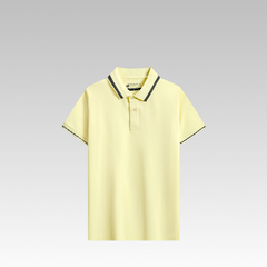 Áo polo Poly, cổ bo trang trí