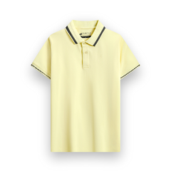 Áo polo Poly, cổ bo trang trí