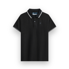 Áo polo Poly, cổ bo trang trí