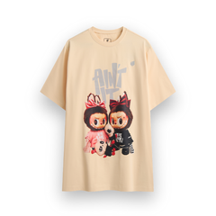 Áo phông in Labubu Couple
