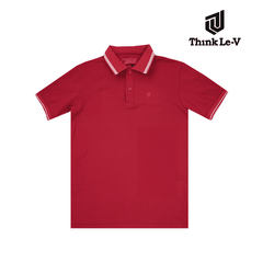 Áo polo TC, cổ bo trang trí