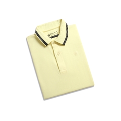 Áo polo TC, cổ bo trang trí