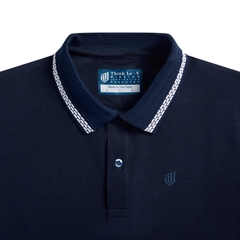 Áo polo Poly, cổ bo trang trí