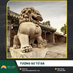 Tượng Sư Tử đá – Linh vật phong thủy mang lại uy nghi và bảo vệ không gian