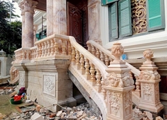 Trụ lan can đá mỹ nghệ