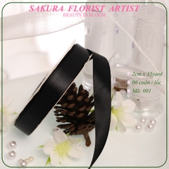 2cm-Ruy Băng Vải Trơn