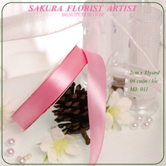 2cm-Ruy Băng Vải Trơn