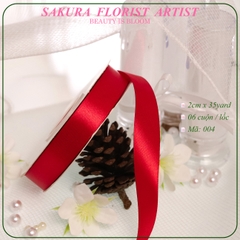 2cm-Ruy Băng Vải Trơn