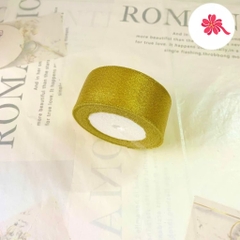 Ruy Băng Lụa Satin (Ánh Kim)